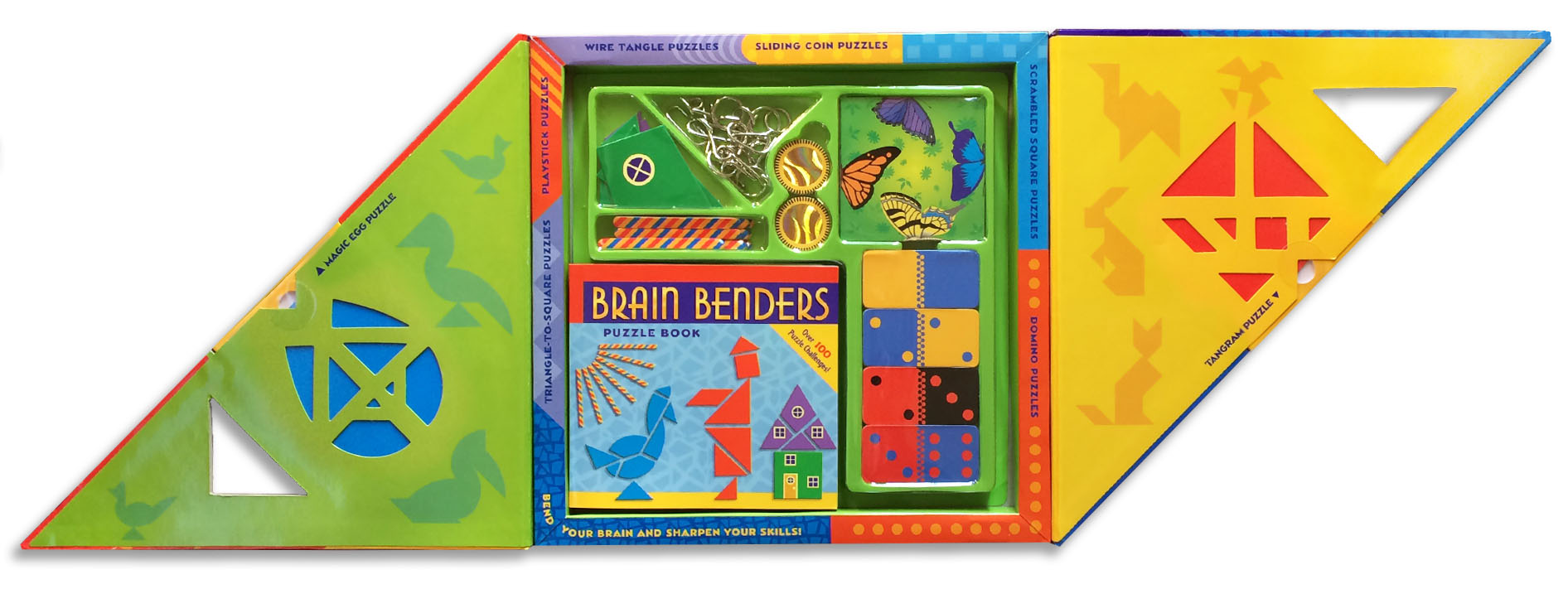 brain benders book design